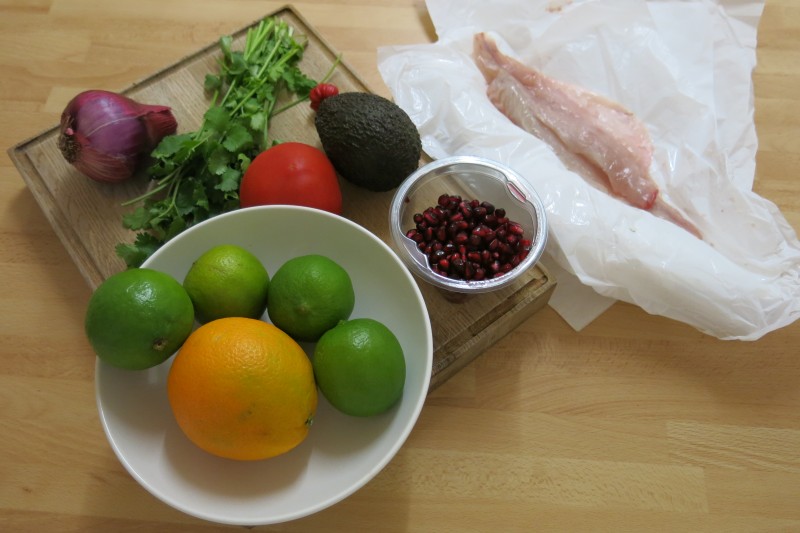 Sea bass ceviche recipe