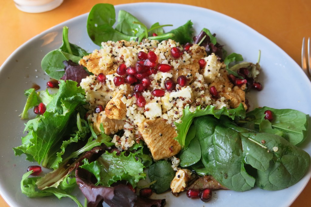 Chicken, Pomegranate and Quinoa Salad recipe