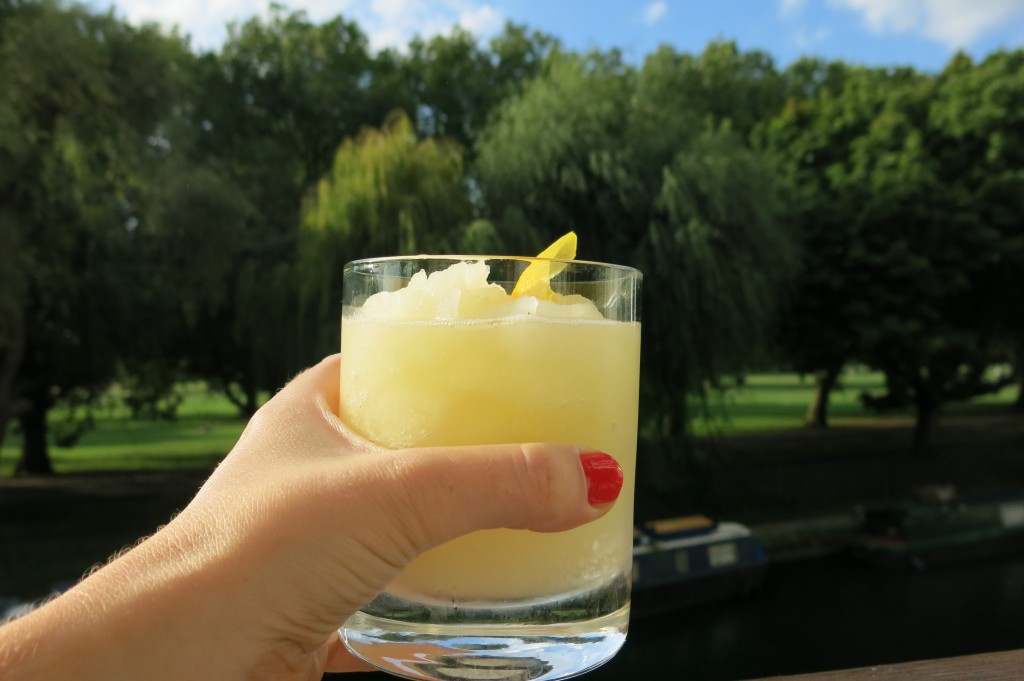 Frozen Lemon Sherbet Cocktail recipe