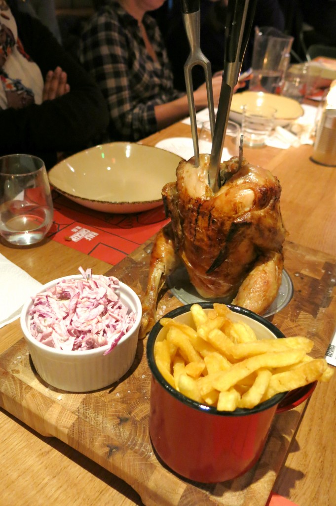 Review of Clockjack, Soho. All the chicken.