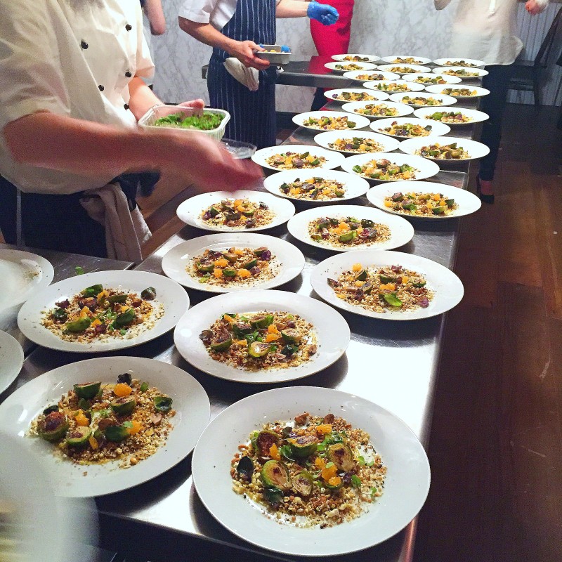 Alternative Christmas dinners, London