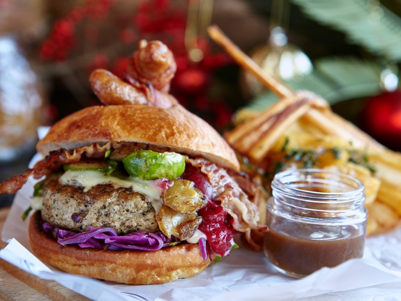 Alternative Christmas dinners, London