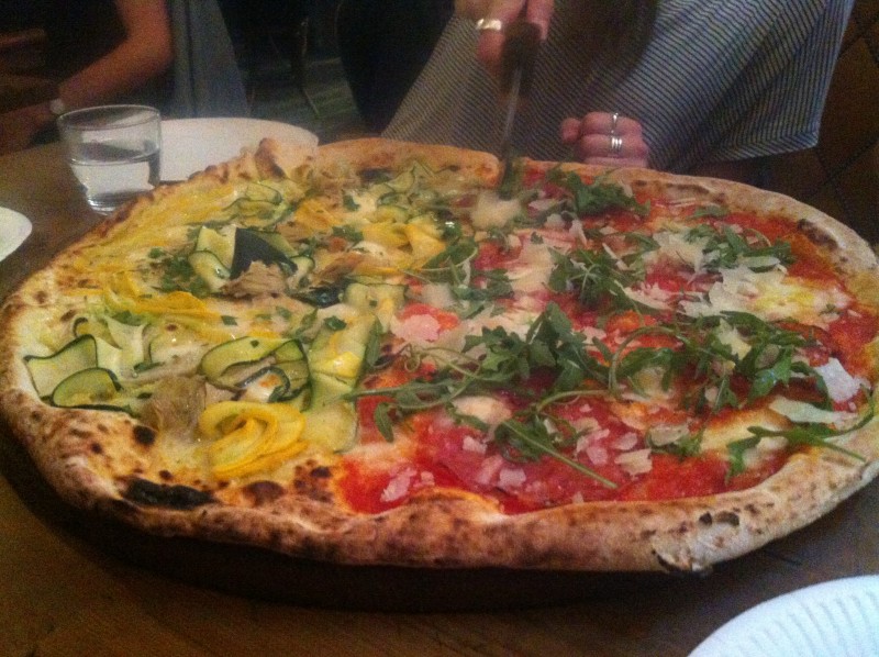 Top 5 pizza in London - Biggest pizza