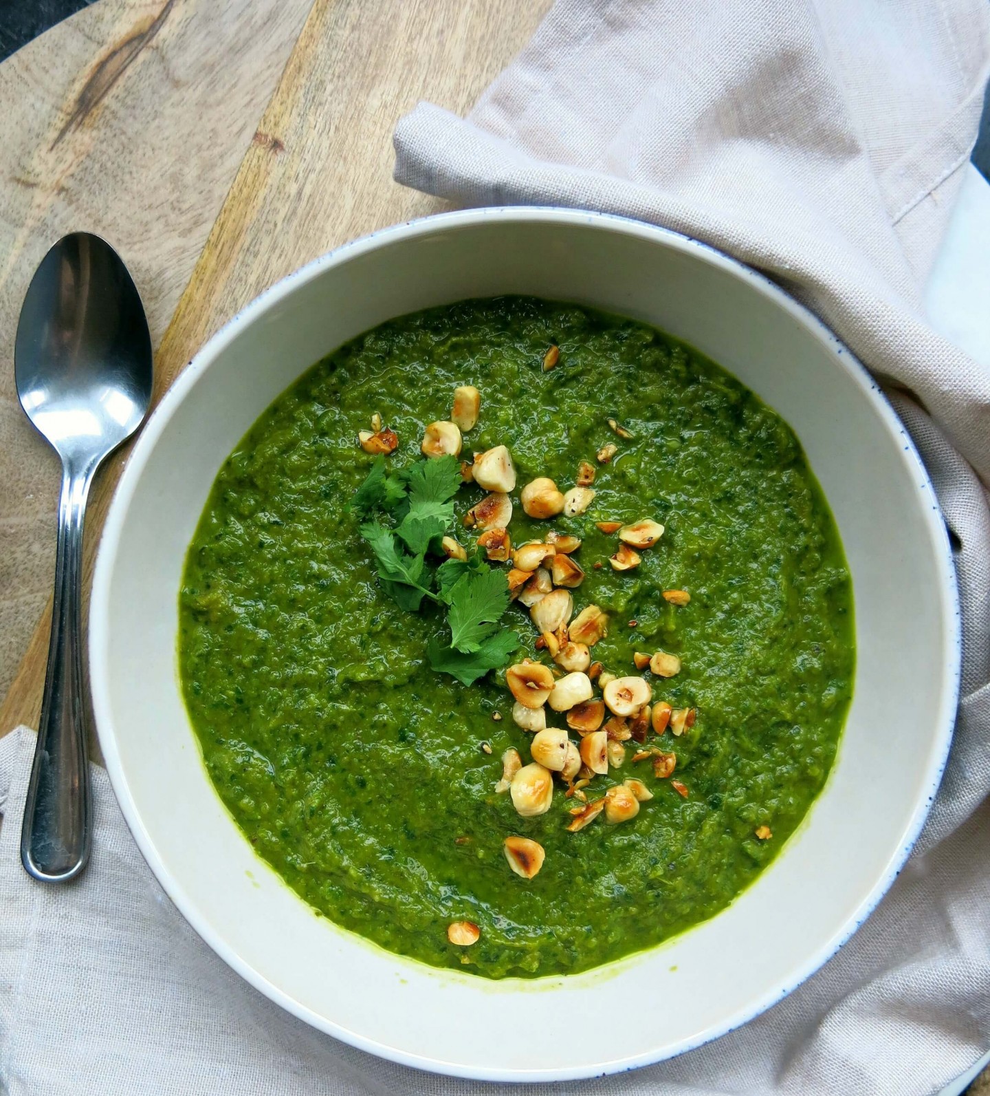 Detox green soup