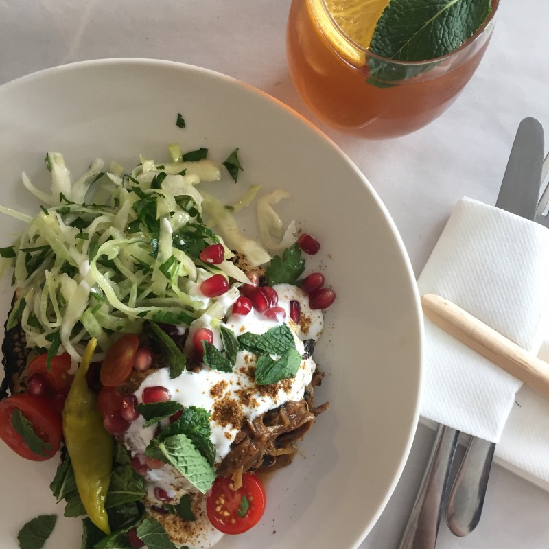 Lunch at Honey & Co, Warren Street