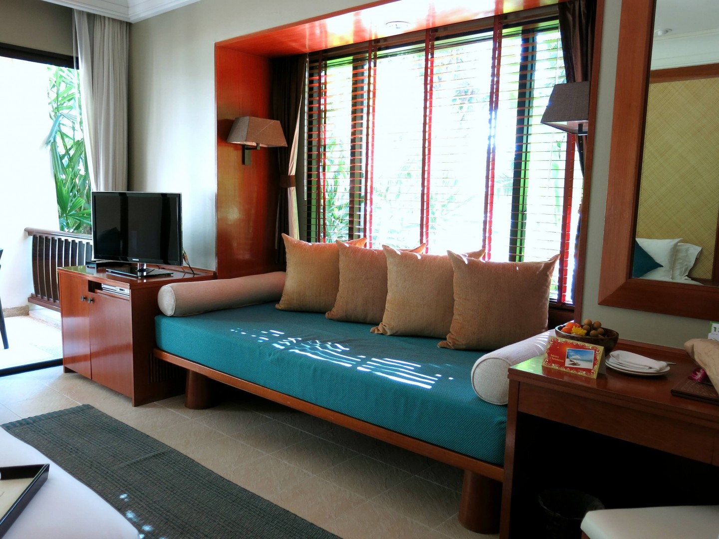 The beautiful rooms at The Layana Resort and Spa on Koh Lanta, Thailand.