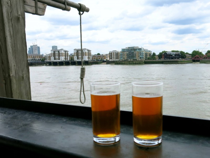 During this historic London food tour all around the docks of the River Thames you not only enjoy great food, but learn so much history.