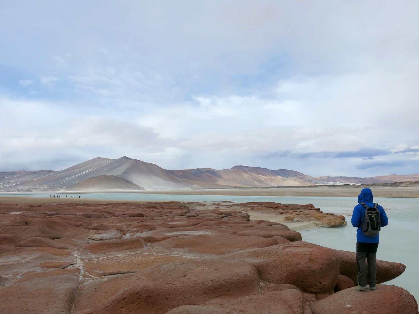 South America Itinerary for 3 weeks travel. The lagoons around piedras rojas in the Atacama desert.