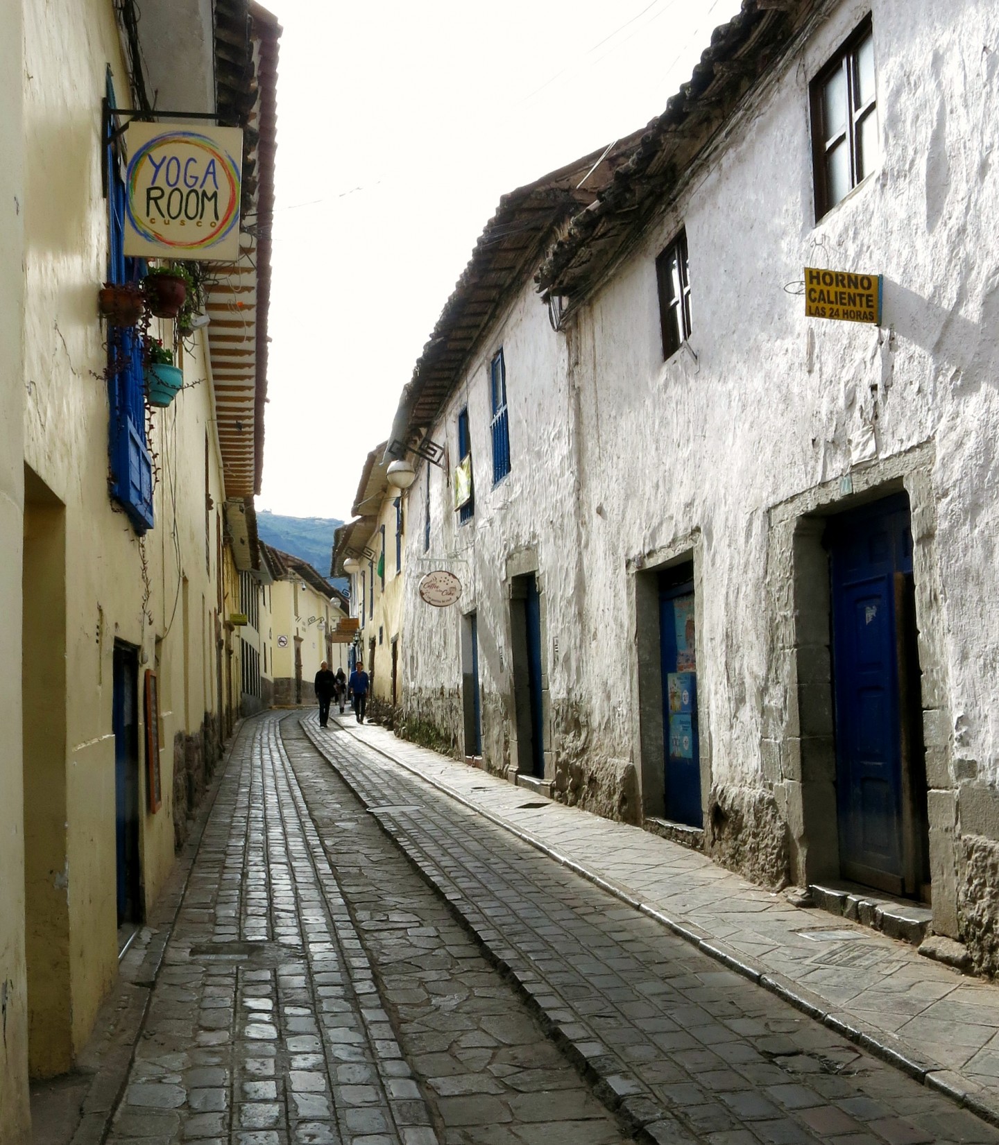 San Blas in Cusco, Peru, is a great area to find accommodation in. There are lots of cafes and shops.