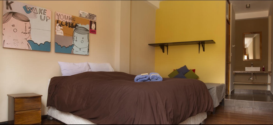 The Kokopelli Hostel is a great budget option for accommodation in Cusco! We got a private room which was clean and lovely!