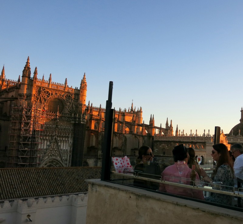 When visiting Seville you must watch the sun set from one of the rooftop bars!